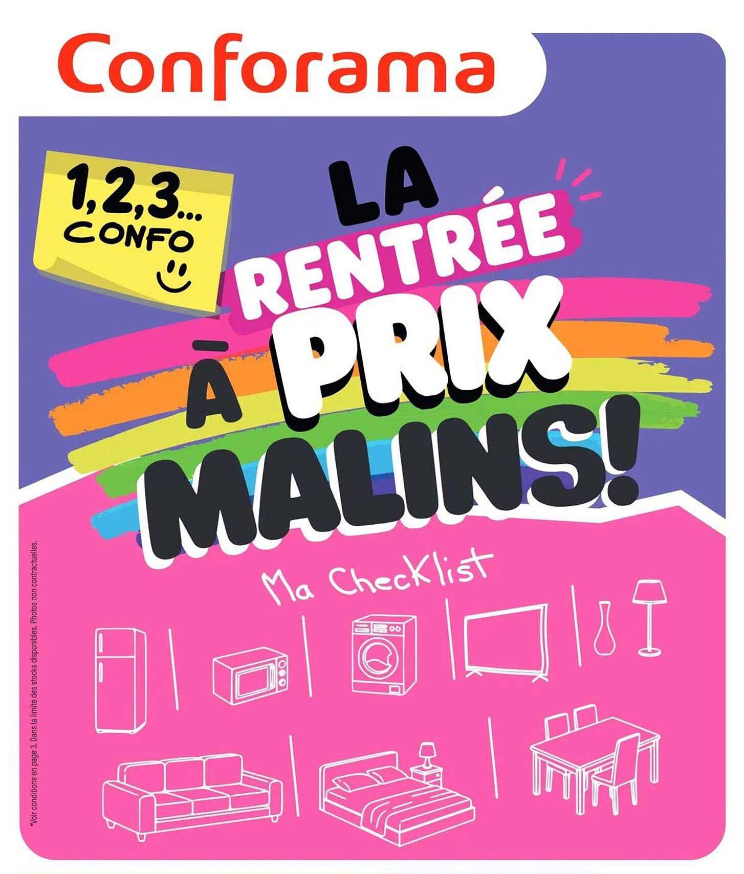 LA RENTRÉE À PRIX MALINS!