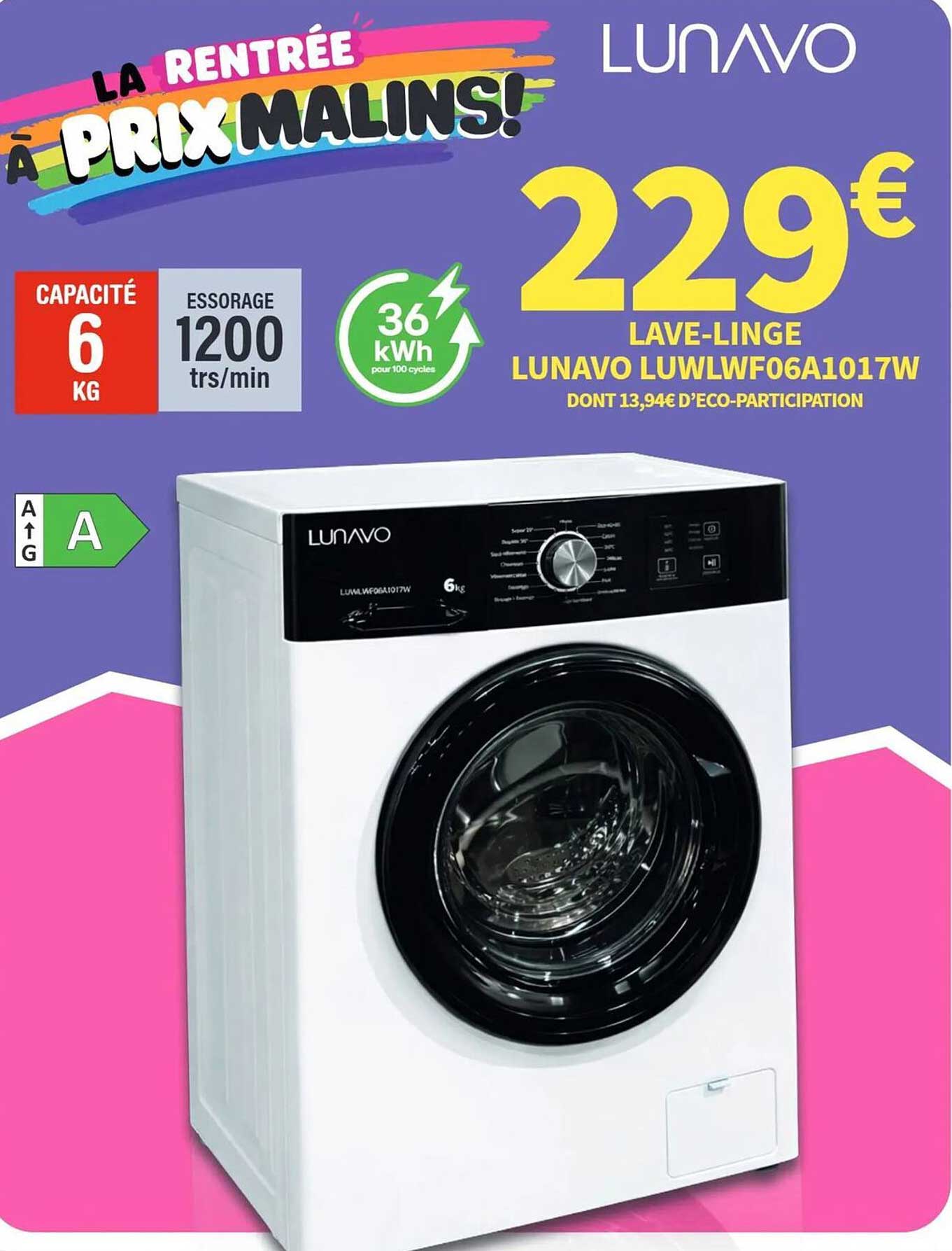 LA RENTRÉE À PRIX MALINS!