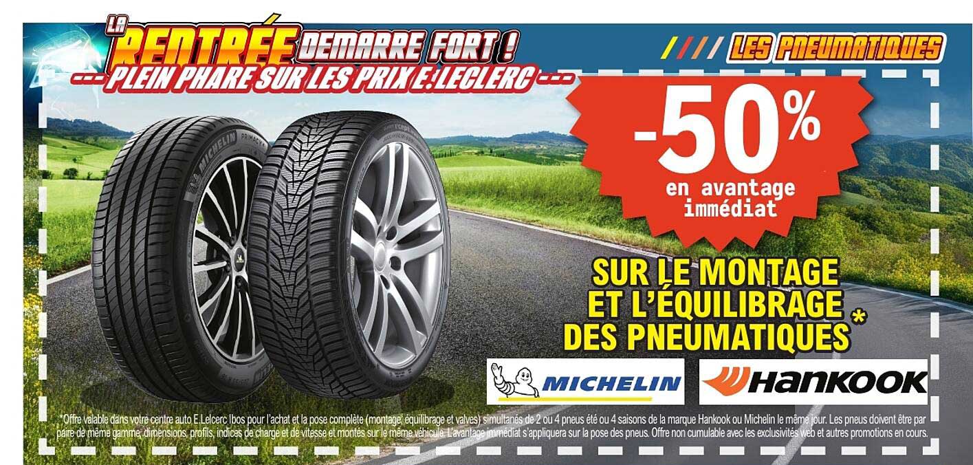 LA RENTRÉE DÉMARRE FORT ! PLEIN PHARE SUR LES PRIX E.LECLERC