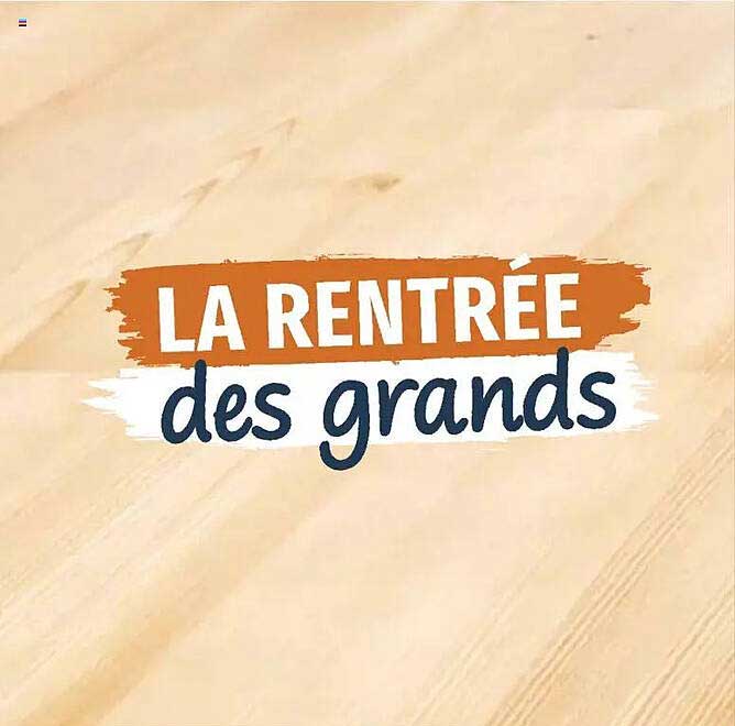 LA RENTREE des grands