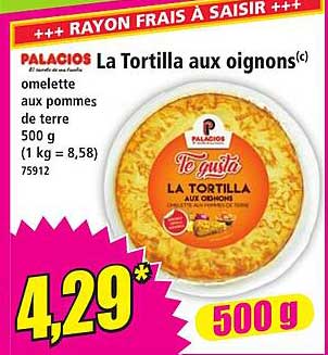 La Tortilla aux oignons