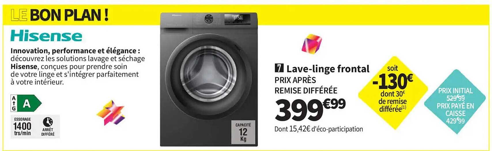 Lave-linge frontal