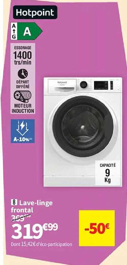 Lave-linge frontal