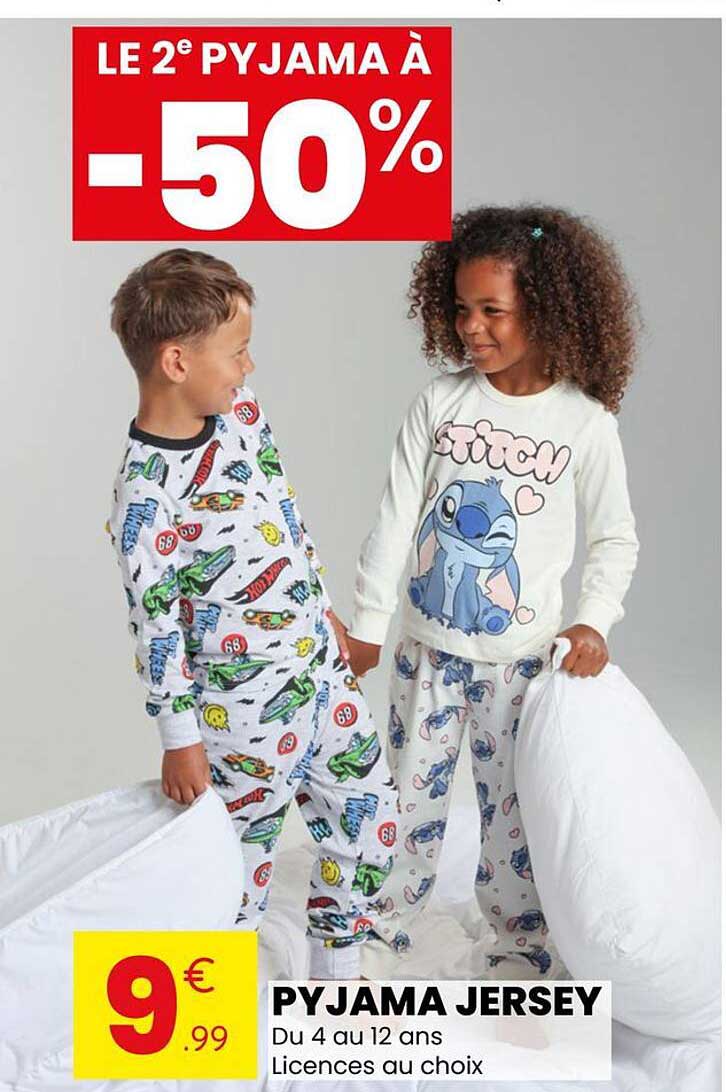 LE 2e PYJAMA À -50%