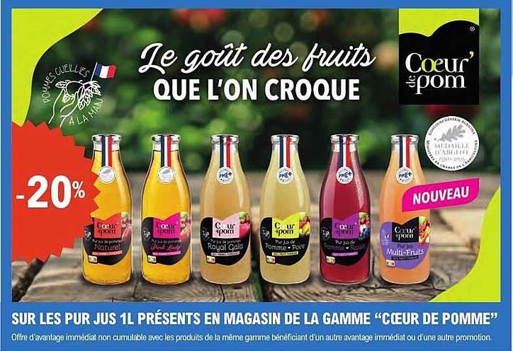 Le goût des fruits QUE L'ON CROQUE