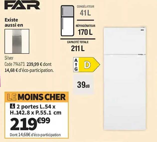 LE MOINS CHER