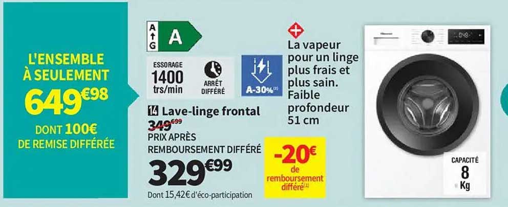 L'ENSEMBLE À SEULEMENT 649€98
