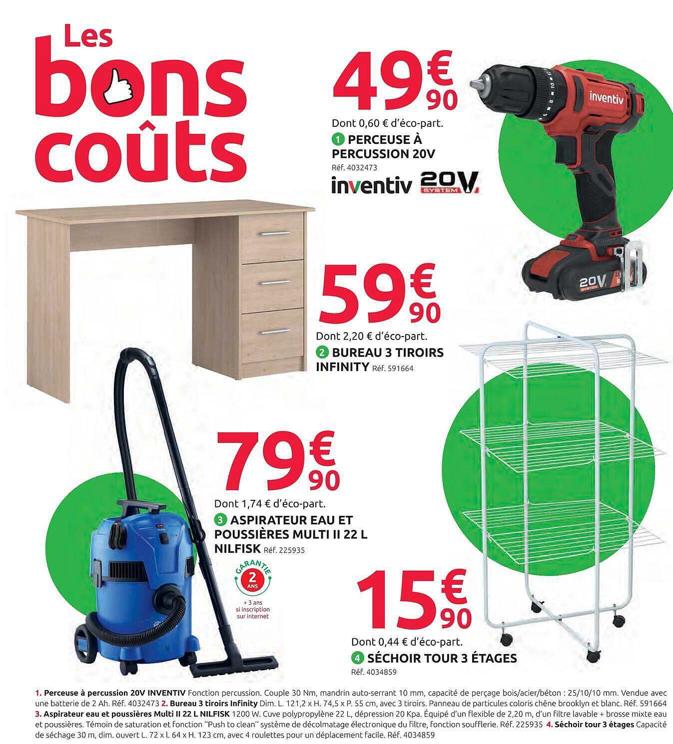 Les bons coûts