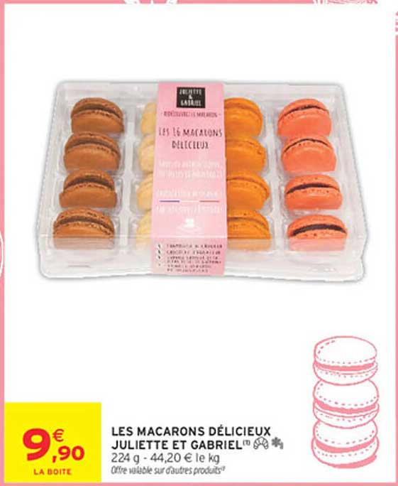 LES MACARONS DÉLICIEUX JULIETTE ET GABRIEL