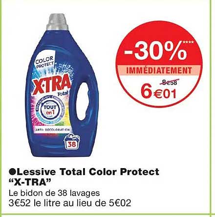 Lessive Total Color Protect “X-TRA”