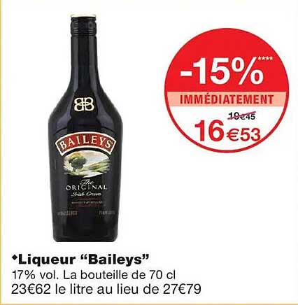 Liqueur “Baileys”
