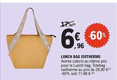 LUNCH BAG ISOTHERME