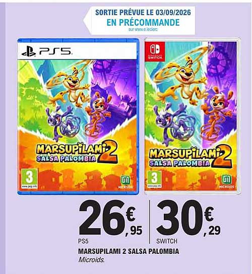 MARSUPILAMI 2 SALSA PALOMBIA