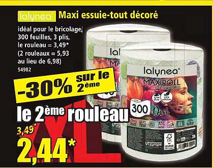 Maxi essuie-tout décoré