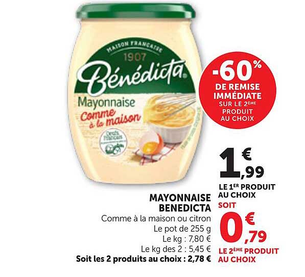 MAYONNAISE BENEDICTA