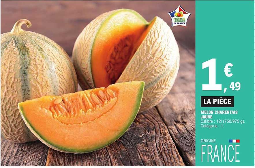 MELON CHARENTAIS JAUNE