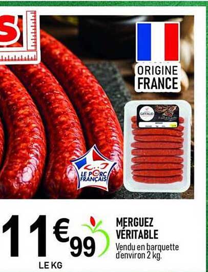 Merguez véritable
