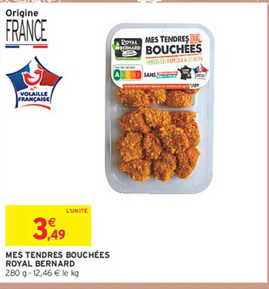 MES TENDRES BOUCHÉES ROYAL BERNARD