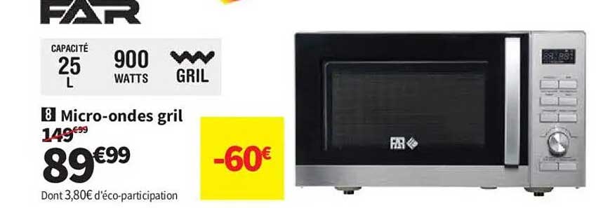 Micro-ondes gril