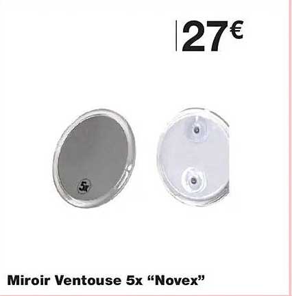 Miroir Ventouse 5x “Novex”