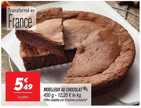 MOELLEUX AU CHOCOLAT