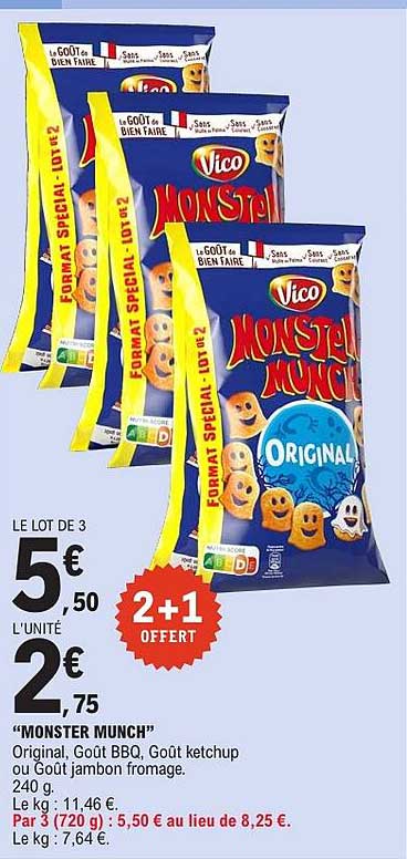 “MONSTER MUNCH”