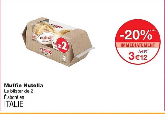 Muffin Nutella