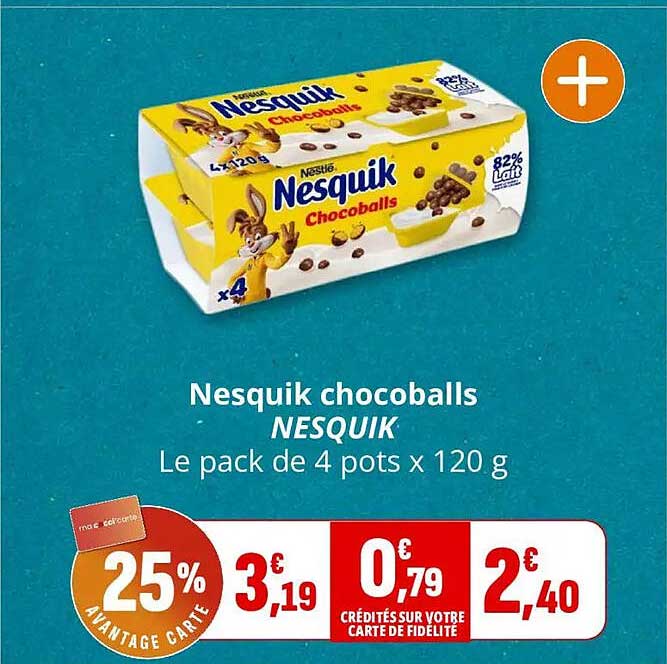 Nesquik chocoballs