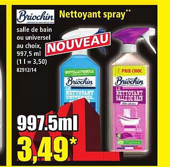 Nettoyant spray**