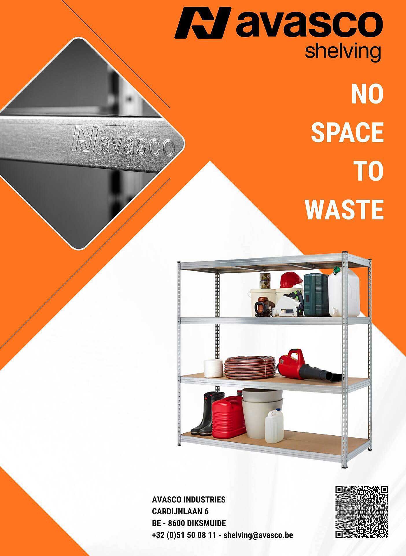 NO SPACE TO WASTE