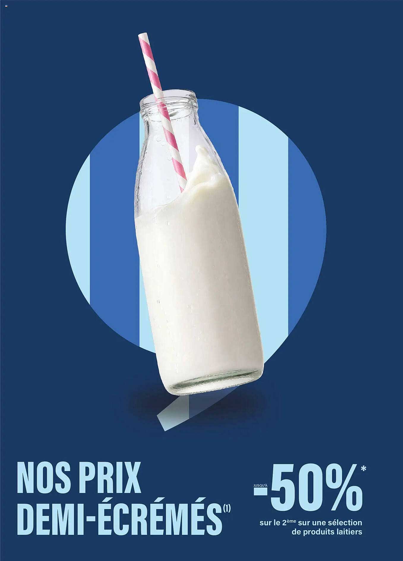 NOS PRIX DEMI-ÉCRÉMÉS
