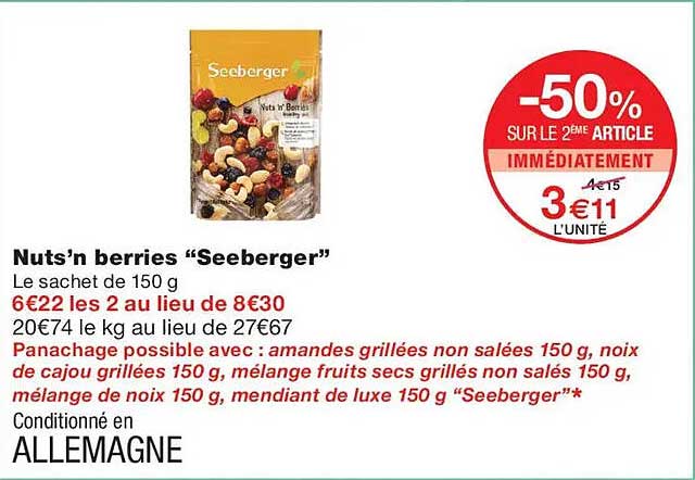 Nuts'n berries “Seeberger”