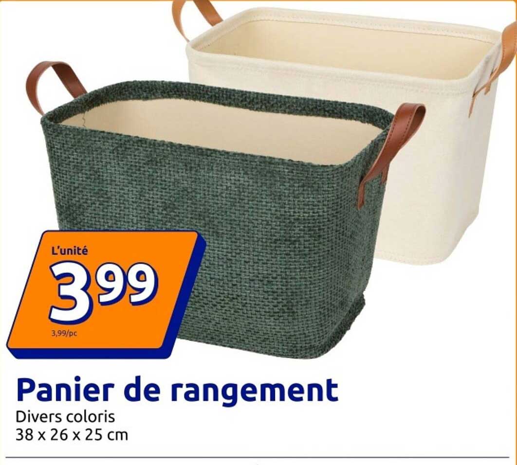 Panier de rangement