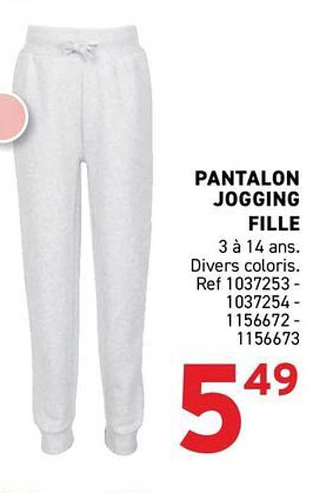 PANTALON JOGGING FILLE
