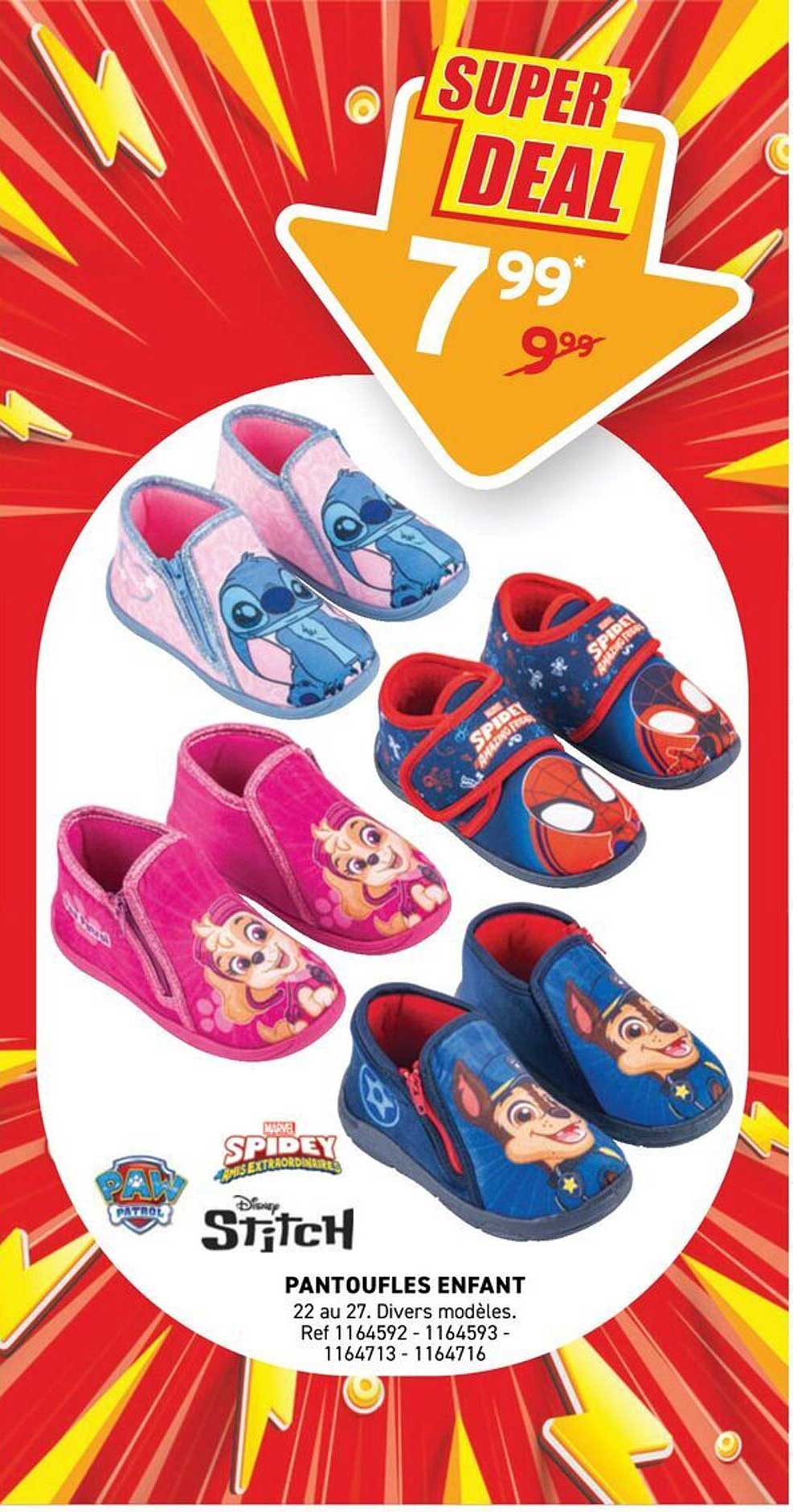 PANTOUFLES ENFANT
