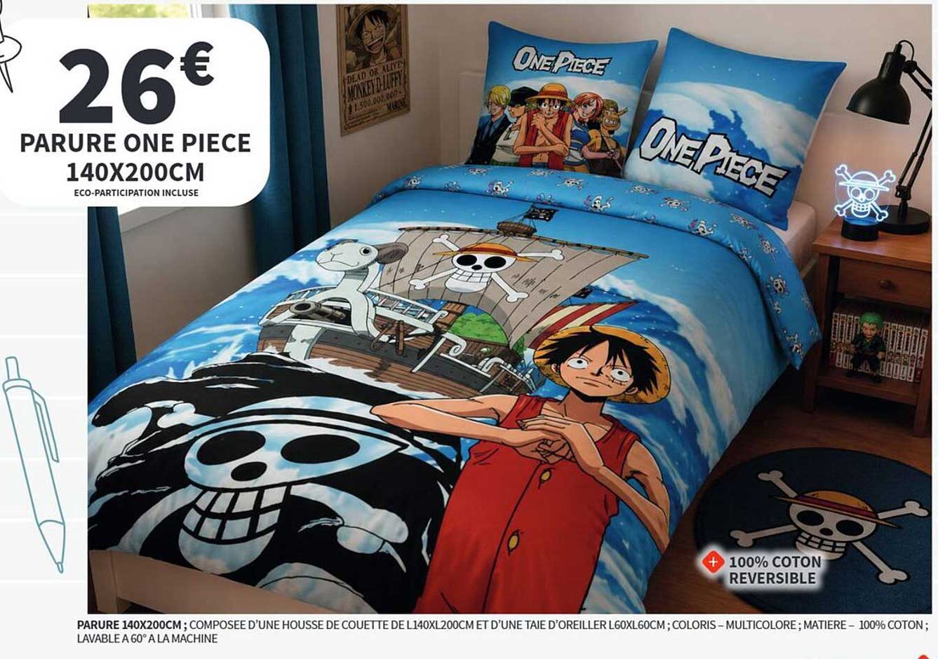 PARURE ONE PIECE 140X200CM