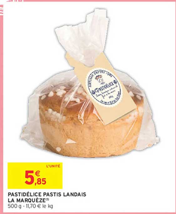 PASTIDÉLICE PASTIS LANDAIS LA MARQUIÈZE