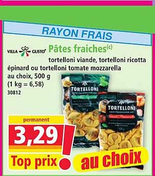 Pâtes fraiches*