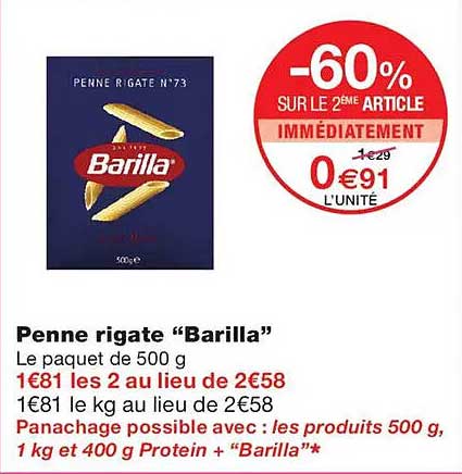 Penne rigate “Barilla”