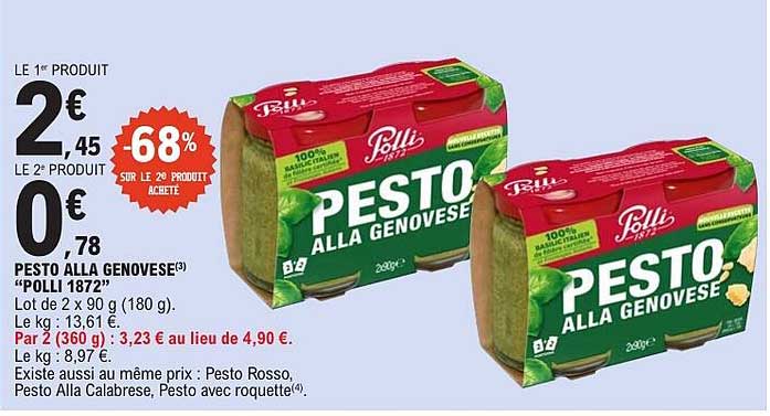 PESTO ALLA GENOVESE "POLLI 1872"