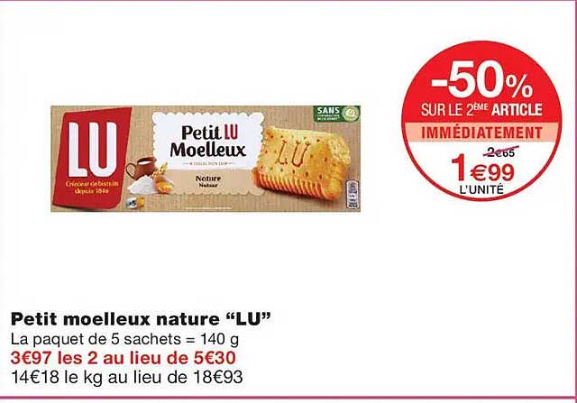 Petit moelleux nature “LU”
