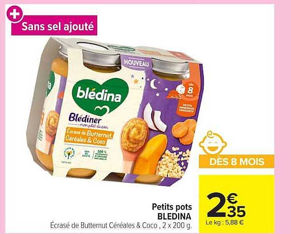 Petits pots Blédina