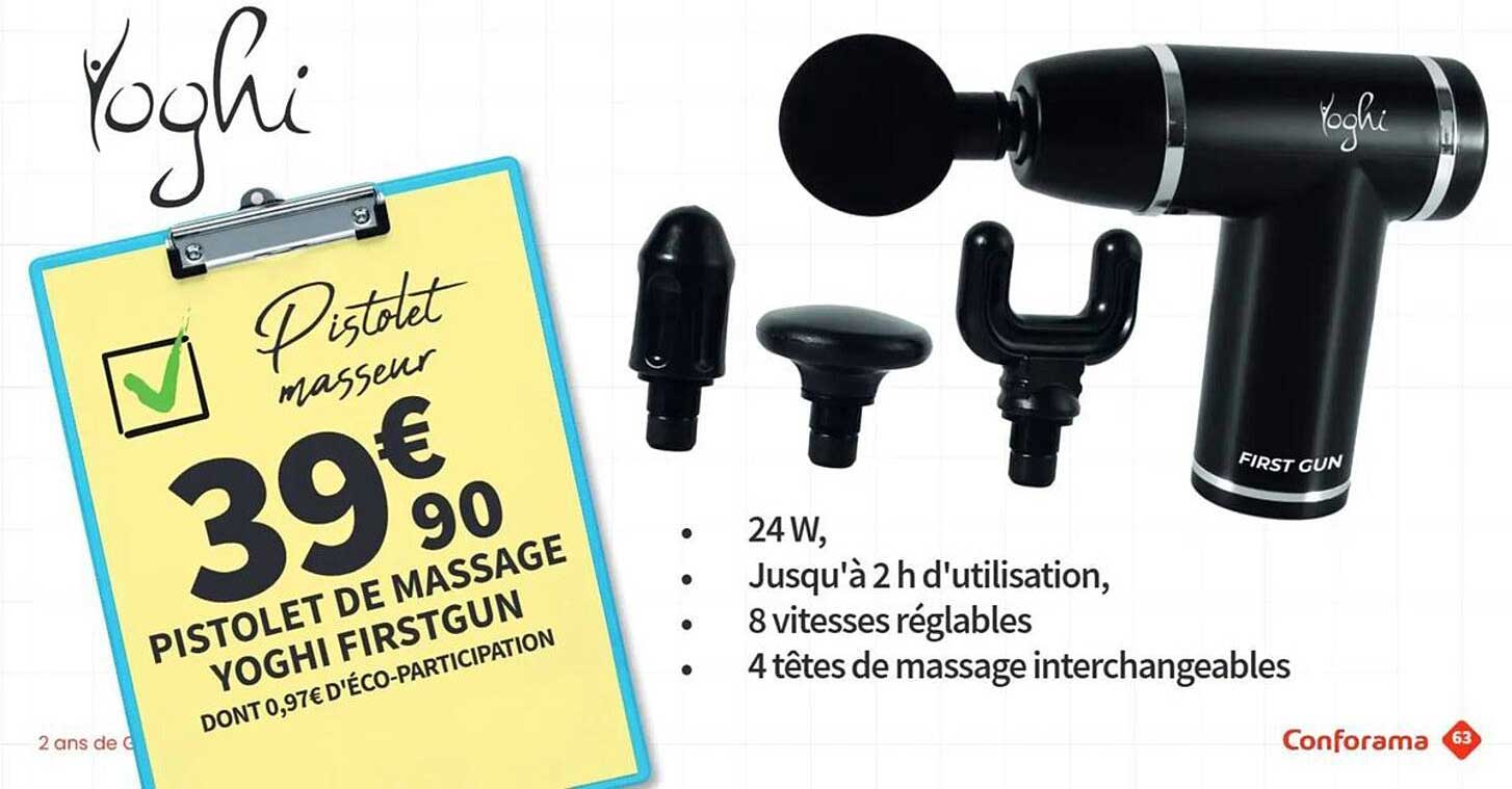 Pistolet de massage YOGHI FIRSTGUN
