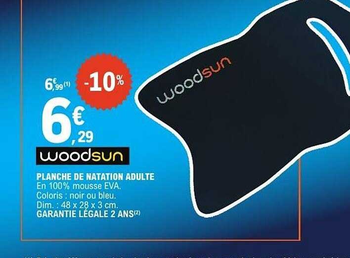 PLANCHE DE NATATION ADULTE