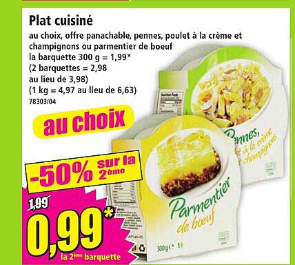 Plat cuisiné