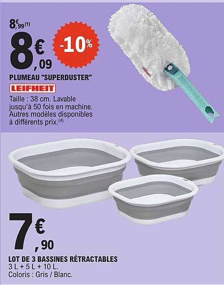 PLUMEAU "SUPERDUSTER" LEIFHEIT