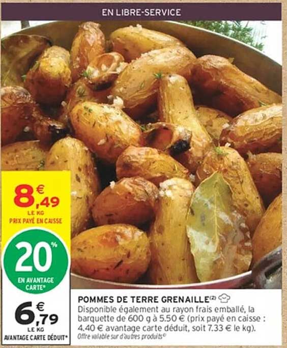 POMMES DE TERRE GRENaille