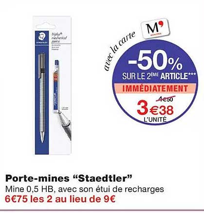 Porte-mines “Staedtler”