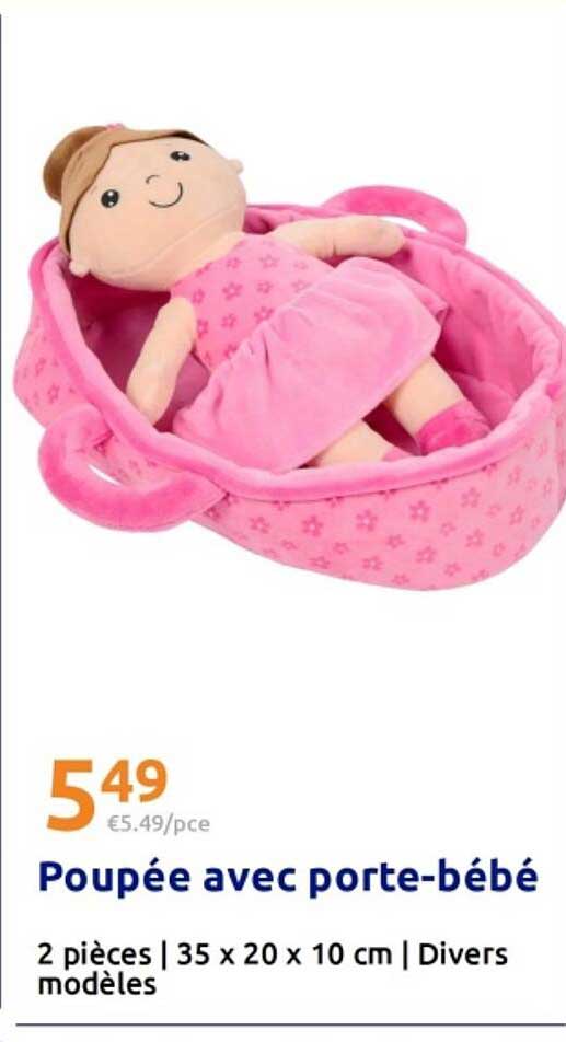 Poupée avec porte-bébé