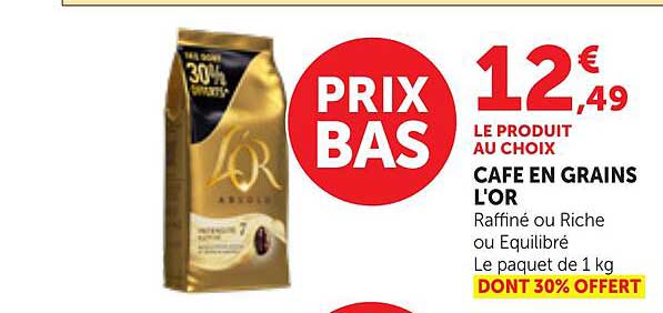 PRIX BAS